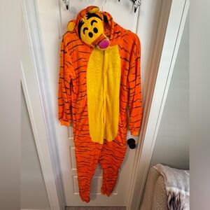 Orange and Yellow Tiger Onesie